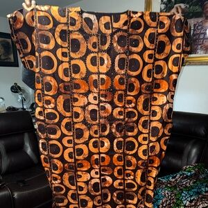 Geometric Patterned Dress